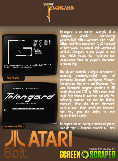 Telengard — box-2D-back (SS)