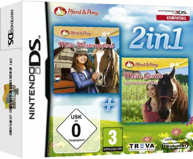 2 in 1 - My Riding Stables + My Western Horse — box-3D (DE)
