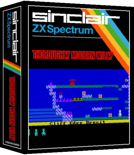 Thoroughly Modern Willy — box-3D (SS)