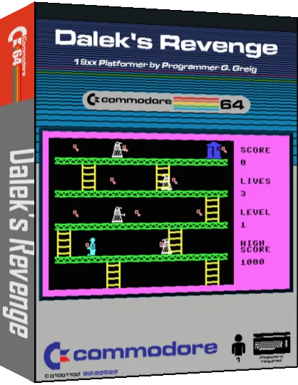 Dalek's Revenge — box-3D (CUS)