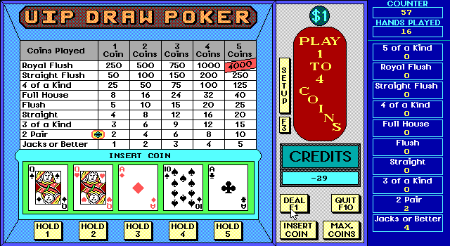 Video Poker Slot — ss (WOR)