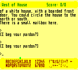 Mini Zork — ss (WOR)