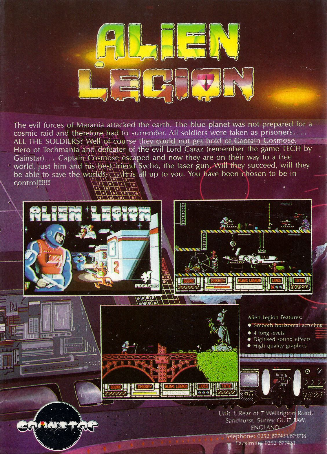 Alien Legion — box-scan (EU)