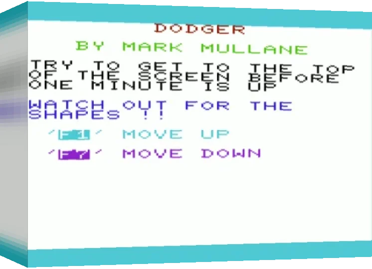Dodger — box-3D (WOR)