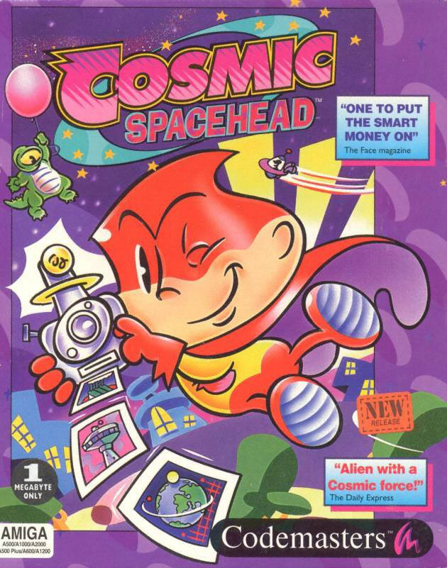 Cosmic Spacehead box art