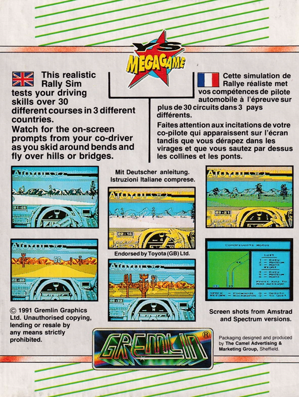 Toyota Celica GT Rally — box-2D-back (EU)