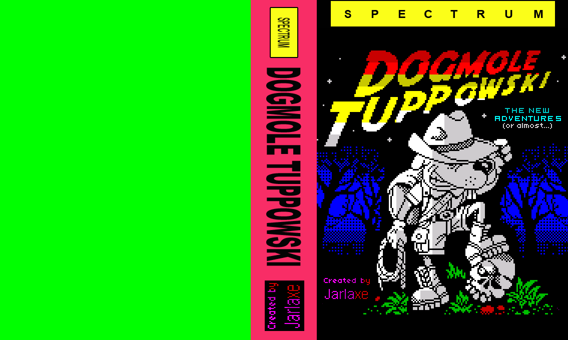 Dogmole Tuppowski - The New Adventures — box-texture (WOR)