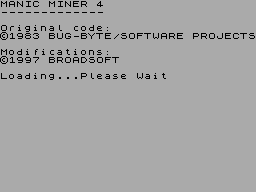Manic Miner 4 — sstitle (WOR)