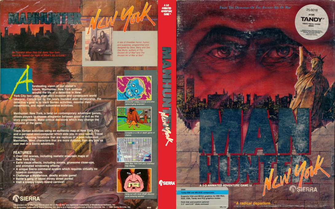 Manhunter - New York — box-texture (US)