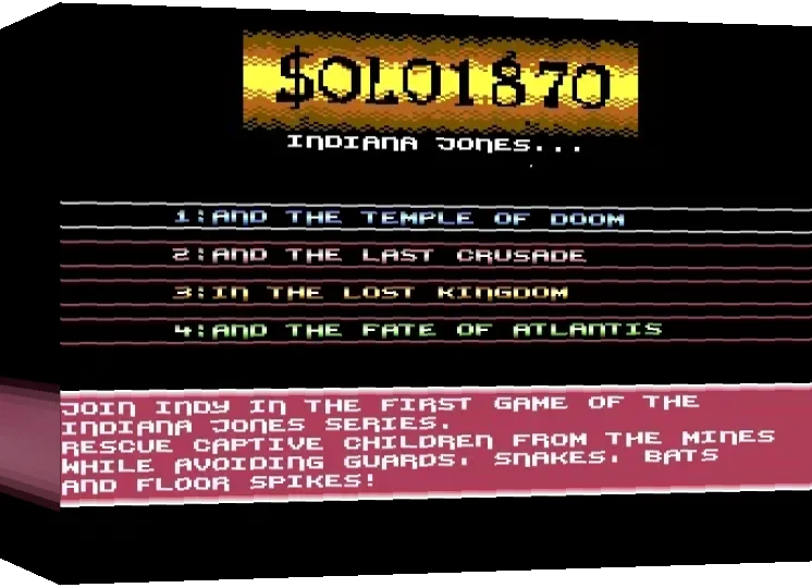 Indiana Jones Collection — box-3D (WOR)