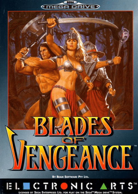Blades Of Vengeance — box-2D (EU)