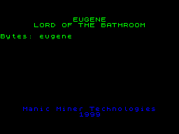 Manic Miner - Eugene - Lord of the Bathroom — sstitle (WOR)