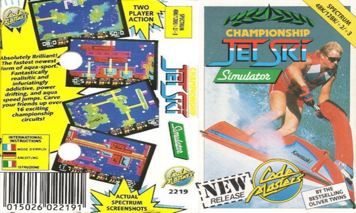 Championship Jet Ski Simulator — box-texture (EU)
