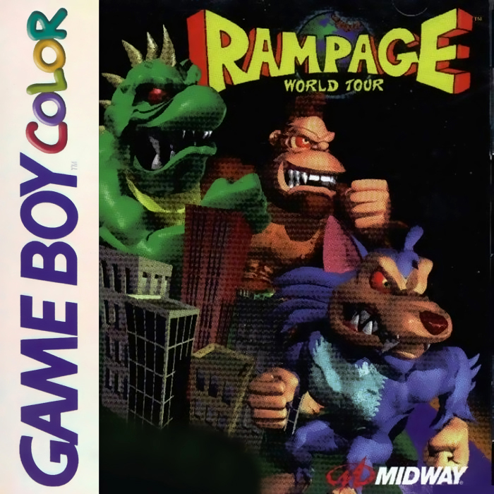 Rampage : World Tour — box-2D (EU)
