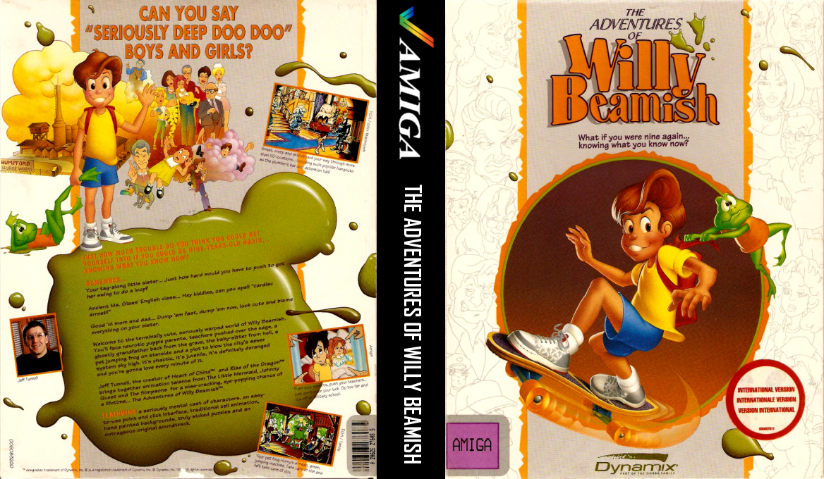 Adventures of Willy Beamish, The — box-texture (EU)