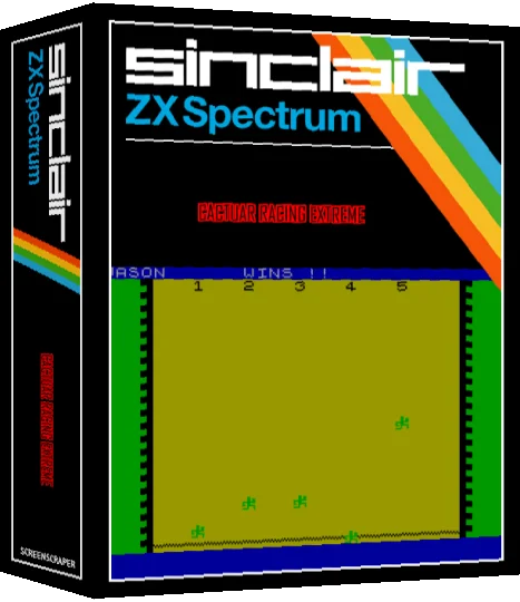 Cactuar Racing Extreme — box-3D (SS)