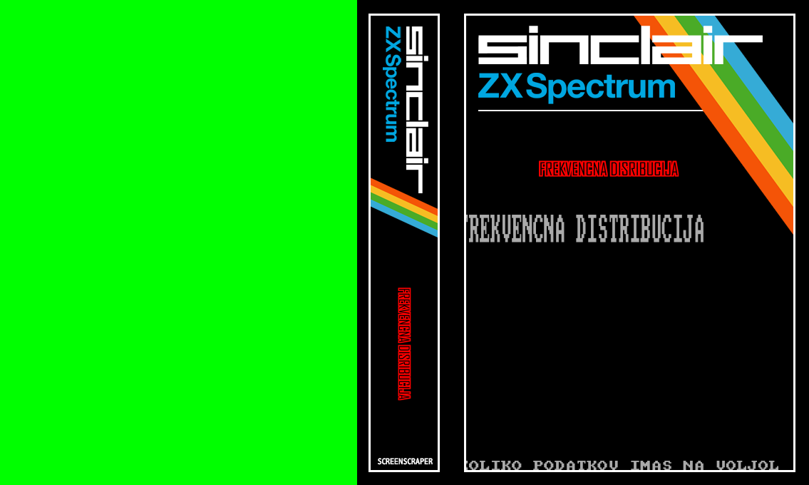 Frekvencna Disribucija — box-texture (SS)
