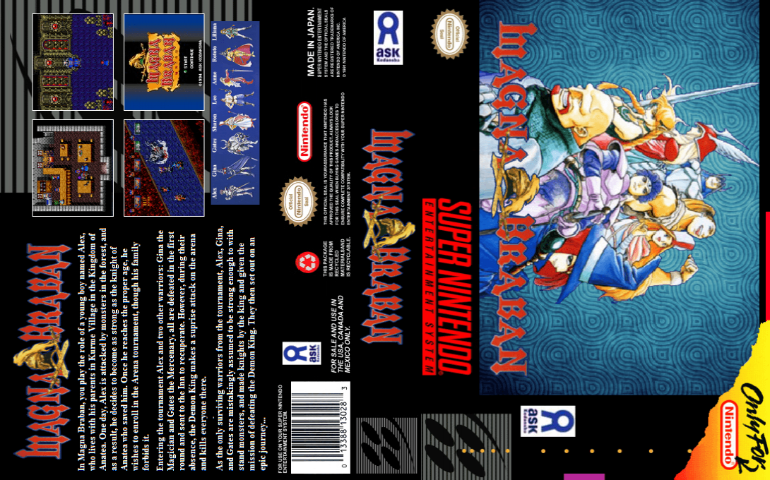 Magna Braban - Henreki No Yusha — box-texture (CUS)