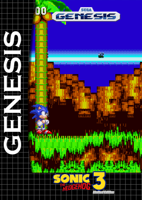 Sonic The Hedgehog 3 Limited Edition box art
