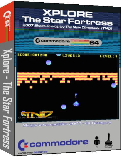XPLORE : The Star Fortress — box-3D (CUS)