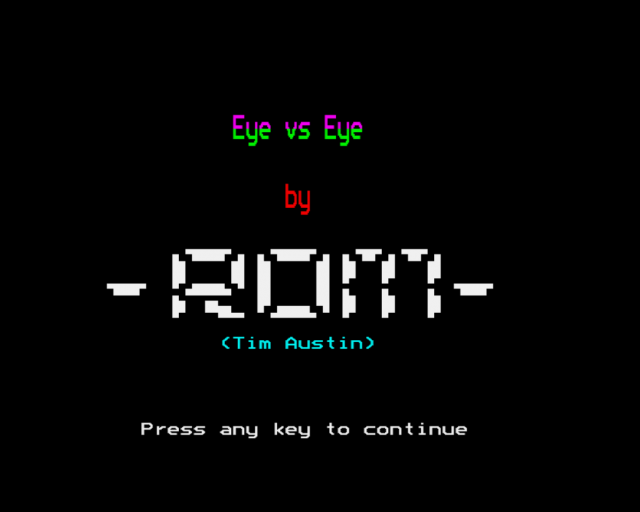 Eye vs Eye — sstitle (WOR)