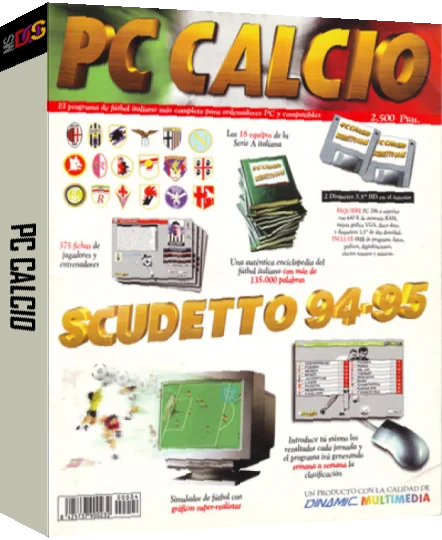 Pc Calcio 3.0 — box-3D (EU)