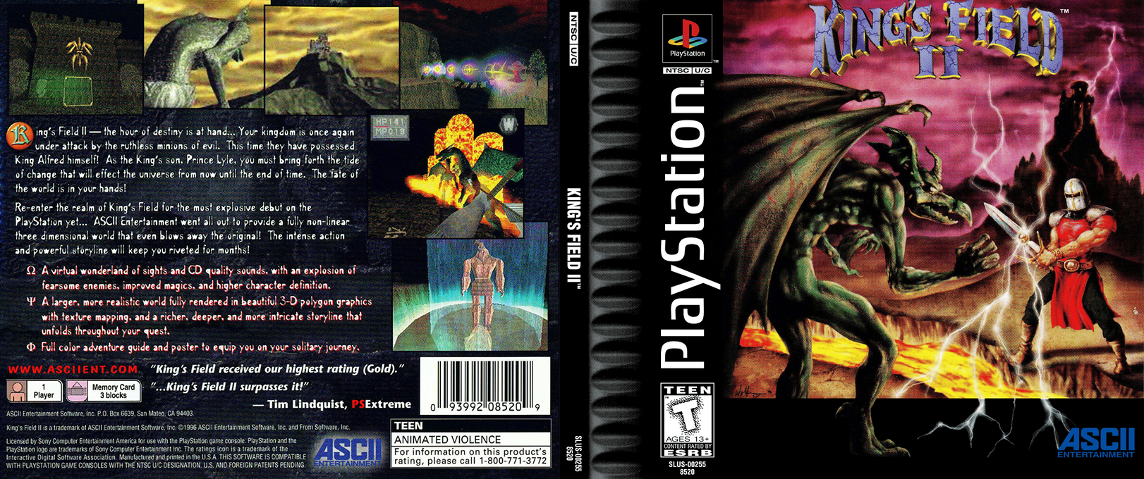 King's Field 2 — box-texture (US)