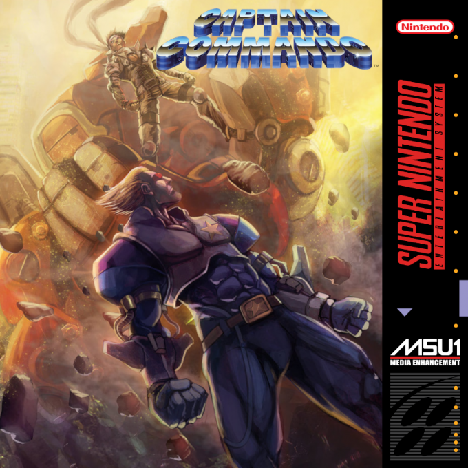 Captain Commando box art