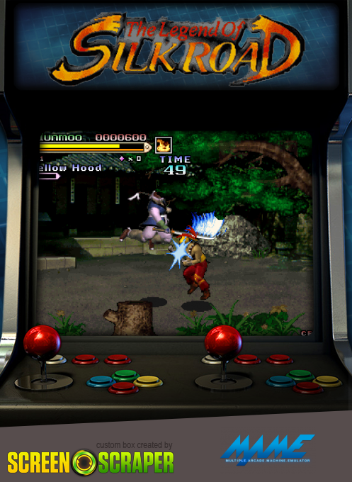 Legend Of Silkroad, The — box-2D (SS)