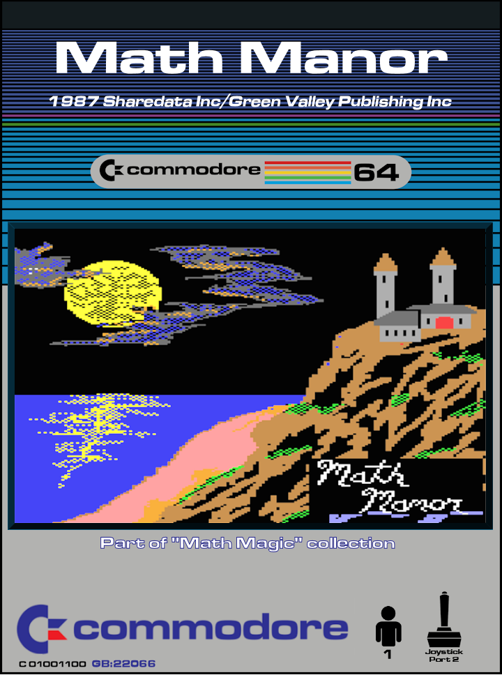 Math Manor box art