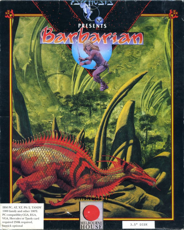 Barbarian box art