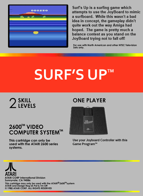 Surf's Up — box-2D-back (US)