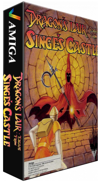Dragon's Lair - Escape from Singe's Castle — box-3D (US)