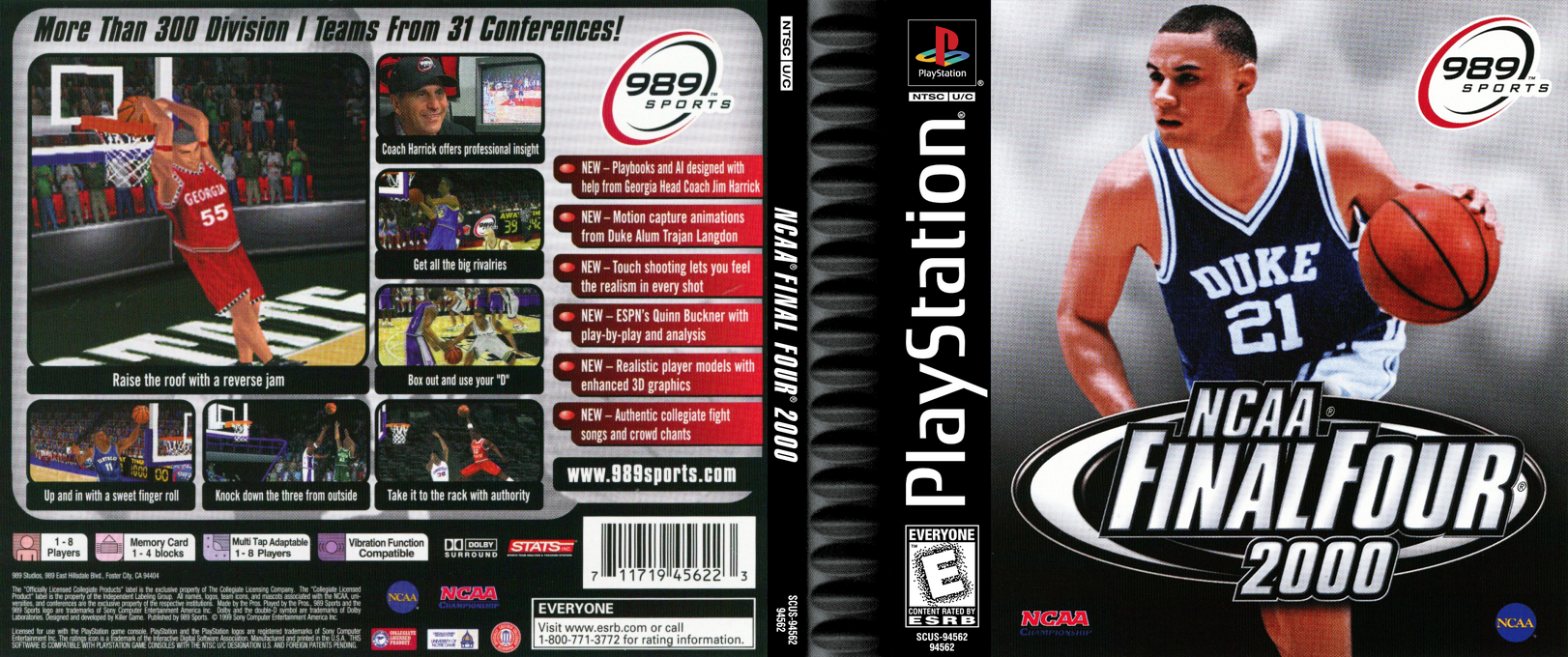 NCAA Final Four 2000 — box-texture (US)