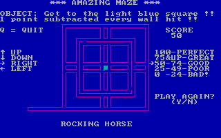 Amazing Maze — ss (WOR)