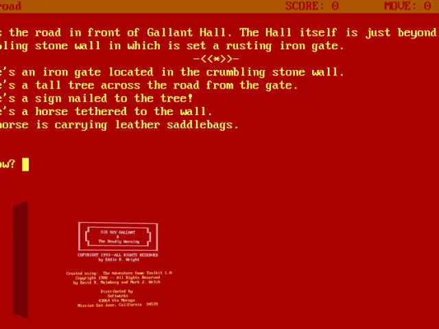 Sir Guy Gallant & The Deadly Warning — mixrbv2 (WOR)