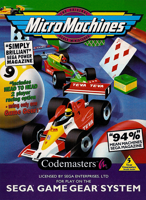 Micro Machines — box-2D (EU)