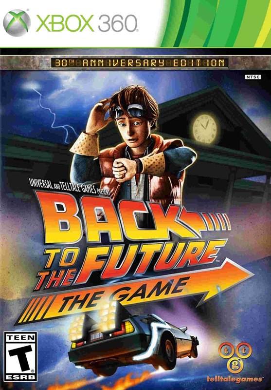 Back to the Future - The Game - 30th Anniversary Edition box art