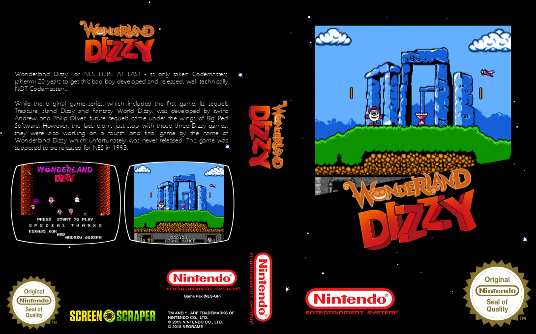 Wonderland Dizzy — box-texture (SS)