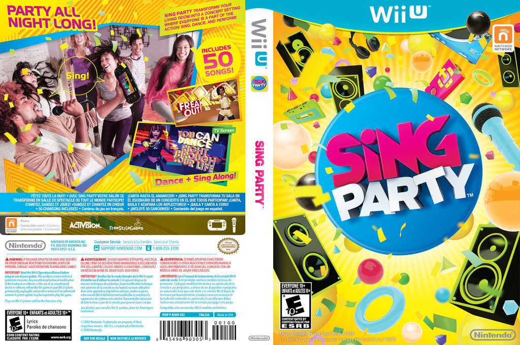 Sing Party — box-texture (US)