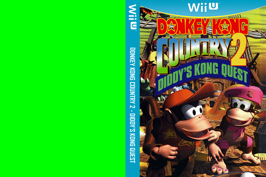 Donkey Kong Country 2 - Diddy's Kong Quest — box-texture (WOR)