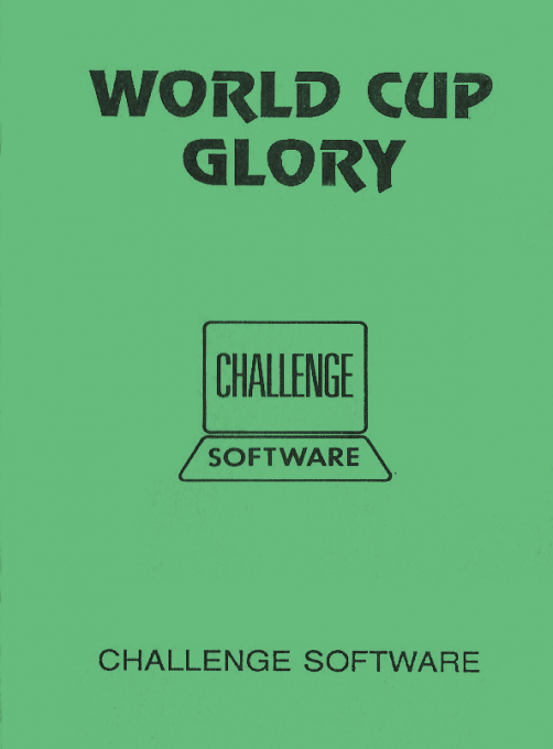 World Cup Glory box art