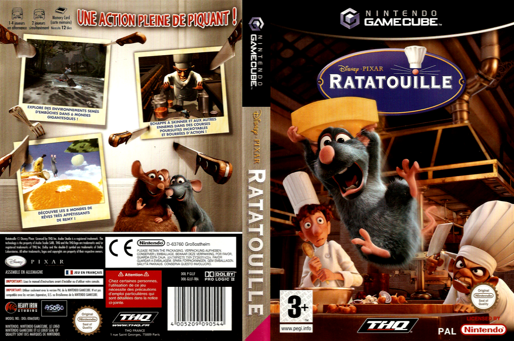 Disney-Pixar Ratatouille — box-texture (FR)