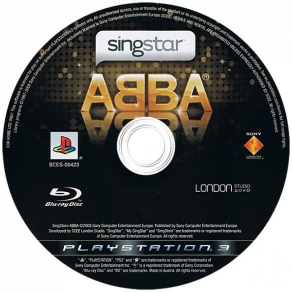 SingStar ABBA — support-2D (EU)