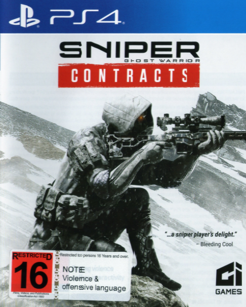 Sniper - Ghost Warrior - Contracts box art