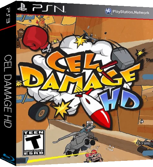Cel Damage HD — box-3D (US)