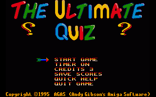 The Ultimate Quiz II — sstitle (WOR)