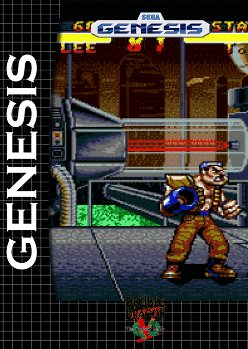 Double Dragon 5 - The Shadow Falls — box-2D (SS)