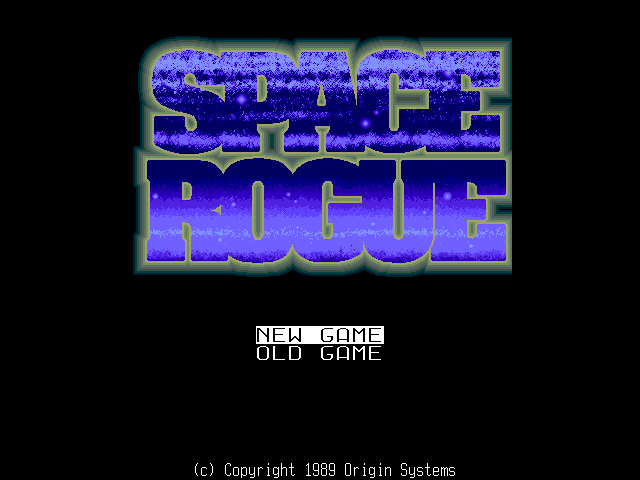 Space Rogue — sstitle (JP)