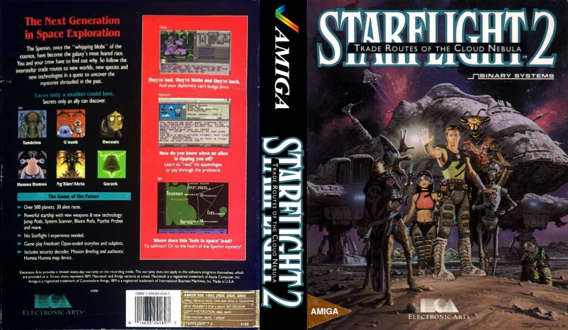 StarFlight II — box-texture (US)